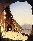 The Galleries of the Stelvio, Lake Como by Sanford Robinson Gifford